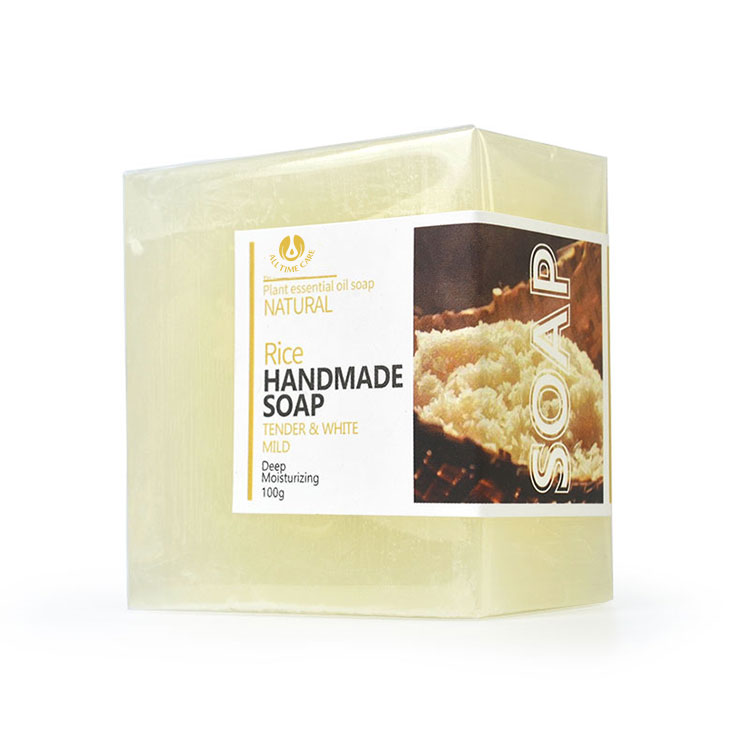 Rice handmade soap