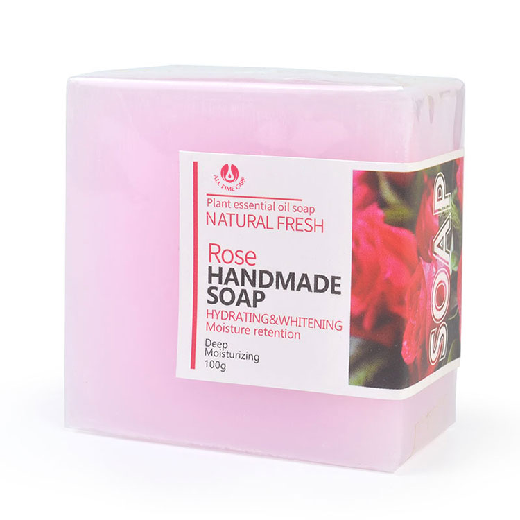 Rose flower soap