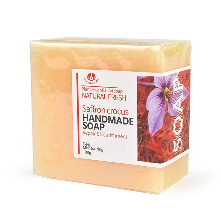 Saffron soap