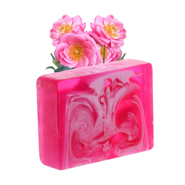 rose handmade soap