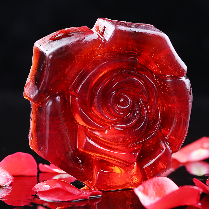rose handmade soap
